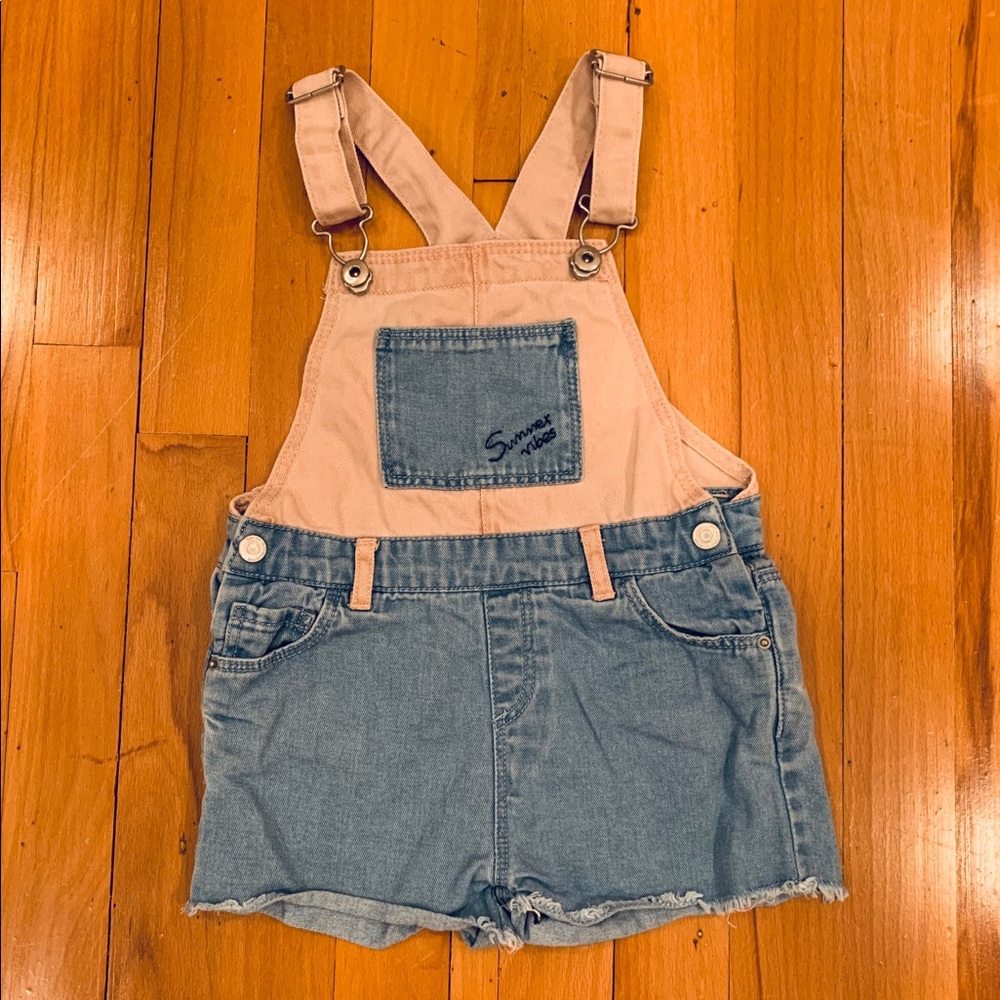 Zara BabyGirl Overall Shorts